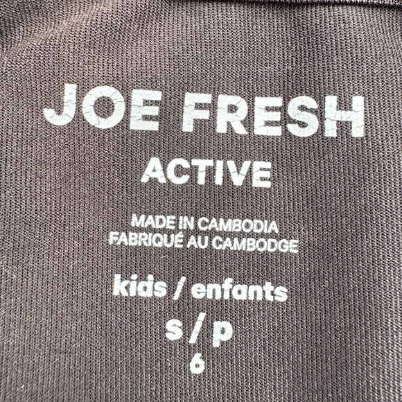 Joe Fresh Girls Black Dance Leotard/Bodysuit Size 6 - Picture 3 of 3